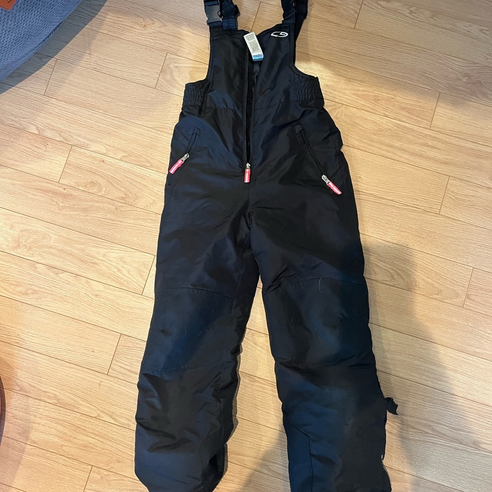 Champion Kids Black Snow Overalls